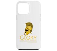 Carcasa para iPhone 13 Pro MAX Alejandro Magno Cita sobre la Gloria - Historia Griega Antigua