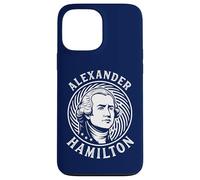 Carcasa para iPhone 13 Pro MAX Alexander Hamilton Patriota Americano, Padre Fundador