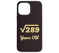 Carcasa para iPhone 13 Pro MAX Álgebra matemática de raíz Cuadrada de 17 años 289 años 2009