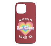 Carcasa para iPhone 13 Pro MAX Alguien en Las Vegas me ama City Heart