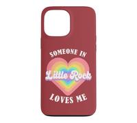 Carcasa para iPhone 13 Pro MAX Alguien en Little Rock Me ama City Heart