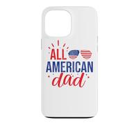 Carcasa para iPhone 13 Pro MAX All American Dad 4th of July Daddy Sunglasses Family
