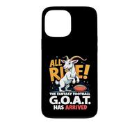 Carcasa para iPhone 13 Pro MAX All Rise The Fantasy Football Goat Has Arrived Men Women