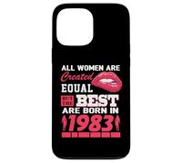 Carcasa para iPhone 13 Pro MAX All Women Are Born In 1983 43 Years Old Funny 43rd Birthday