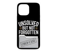 Carcasa para iPhone 13 Pro MAX Amante del Crimen Verdadero y Amante del Misterio sin Resolver