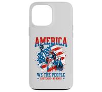 Carcasa para iPhone 13 Pro MAX América Nosotros El Pueblo 250 Años Sin Reyes Democracia Libertad