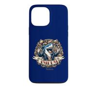 Carcasa para iPhone 13 Pro MAX Amrum Fan Design Heavy Metal Tiburón Letras