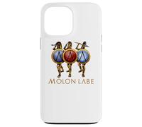 Carcasa para iPhone 13 Pro MAX Antigua Grecia - Molon Labe - Batalla de Las Termópilas - Esparta