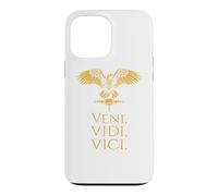Carcasa para iPhone 13 Pro MAX Antigua Roma - Julio César Cita Latina - Veni Vidi Vici
