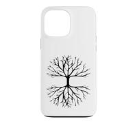 Carcasa para iPhone 13 Pro MAX Árbol de la Vida Raíces Familiares paganas nórdicas