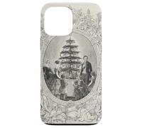 Carcasa para iPhone 13 Pro MAX Árbol de Navidad en el Castillo de Windsor