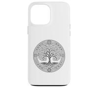 Carcasa para iPhone 13 Pro MAX Árbol de saúco pagano, paganismo, árbol de la Magia, Ogham