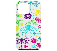 Carcasa para iPhone 13 Pro MAX Art Nouveau Mariposa Libélula Antigua Floral Vintage