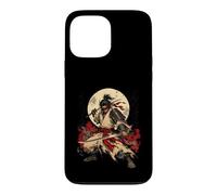 Carcasa para iPhone 13 Pro MAX Arte de Anime samurái Retro de Crimson Moon Ronin