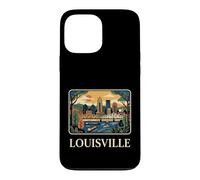 Carcasa para iPhone 13 Pro MAX Arte Urbano Retro del Skyline River Bridge de Louisville, Kentucky