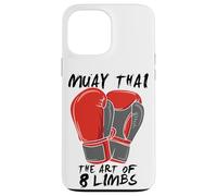 Carcasa para iPhone 13 Pro MAX Artes Marciales Muay Thai El Arte De 8 Miembros Cita Boxeo Tailandés