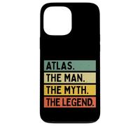 Carcasa para iPhone 13 Pro MAX Atlas The Man The Myth The Legend - Divertida Cita Personalizada