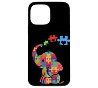 Carcasa para iPhone 13 Pro MAX Autism Elephant Gift Autism Awareness Autistic Black