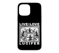 Carcasa para iPhone 13 Pro MAX Ave a Satanás Live Love Lucifer con Dancing Demons Original