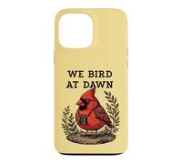 Carcasa para iPhone 13 Pro MAX Aves al Amanecer Cardenal Birdwatching Birdwatching