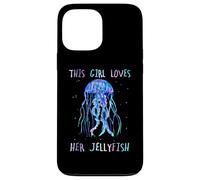 Carcasa para iPhone 13 Pro MAX Awesome Cute Underwater This Girl Loves Her Jellyfish