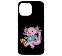 Carcasa para iPhone 13 Pro MAX Axolotl Juega fútbol Americano