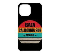 Carcasa para iPhone 13 Pro MAX Baja California Sur México Retro Vintage Baja California Sur