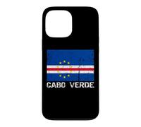 Carcasa para iPhone 13 Pro MAX Bandera Cabo Verde Envejecida para Hombres, Mujeres y niños, caboverdiana
