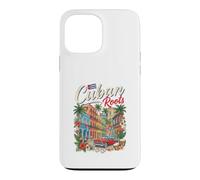 Carcasa para iPhone 13 Pro MAX Bandera Cubana Herencia de Cuba Orgullo Latino