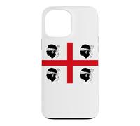 Carcasa para iPhone 13 Pro MAX Bandera de Cerdeña Italia 4 Moros Cerdeña