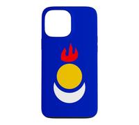 Carcasa para iPhone 13 Pro MAX Bandera de la Independencia de Mongolia Interior China PCCh Genocidio Cultural