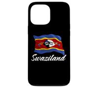 Carcasa para iPhone 13 Pro MAX Bandera de Suazilandia Sudáfrica Hombres Mujeres Niños Eswatini