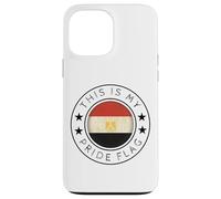 Carcasa para iPhone 13 Pro MAX Bandera egipcia This Is My Pride Orgullo Orgulloso Patrimonio de Las raíces
