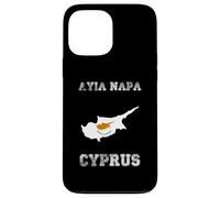 Carcasa para iPhone 13 Pro MAX Bandera Envejecida de Chipre Ayia Napa Pride