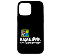 Carcasa para iPhone 13 Pro MAX Barcelona Amics per Sempre Frase Catalán Miro