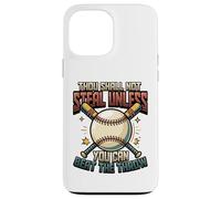 Carcasa para iPhone 13 Pro MAX Base de Jugador de softbol robando Receptor de softbol