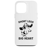 Carcasa para iPhone 13 Pro MAX Basset Hound Short Legs Big Heart