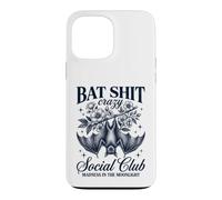 Carcasa para iPhone 13 Pro MAX Bat Shit Crazy Social Club Madness In The Moonlight Bat