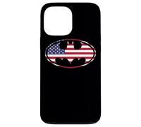 Carcasa para iPhone 13 Pro MAX Batman American Flag Oval