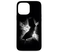 Carcasa para iPhone 13 Pro MAX Batman Begins Black & White Poster
