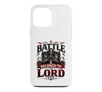Carcasa para iPhone 13 Pro MAX Battle Belongs To The Lord Christian Warrior Armor of God