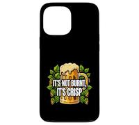 Carcasa para iPhone 13 Pro MAX BBQ Grilling Beer Lover It's Not Burnt It's Crisp Joke