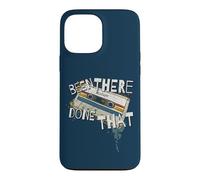 Carcasa para iPhone 13 Pro MAX Been There Done That Retro Cassette Mixtape de los 90