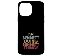 Carcasa para iPhone 13 Pro MAX Bennett Name Bennett Personalized Name First Given