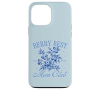 Carcasa para iPhone 13 Pro MAX Berry Best Mom Club Mother's Day Cute Blueberry Vintage