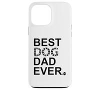 Carcasa para iPhone 13 Pro MAX Best Dog Dad Ever Sign Dog Dad Paw Print Dog Lover Dogfather