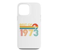 Carcasa para iPhone 13 Pro MAX Best of 1973 Retro Men Women Birthday Year Old 1973 Vintage