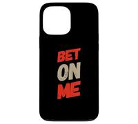 Carcasa para iPhone 13 Pro MAX Bet On Me Quotes I Love Money Muéstrame El Dinero Meme Divertido