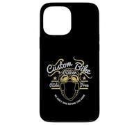Carcasa para iPhone 13 Pro MAX Bicicleta Personalizada Cafe Racer Ride Bicicleta construida Gratis Antes de nacer