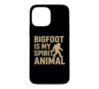 Carcasa para iPhone 13 Pro MAX Bigfoot Is My Spirit Animal Funny Sasquatch Retro Design